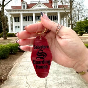 Salvatore Boarding House Motel Room Keychain