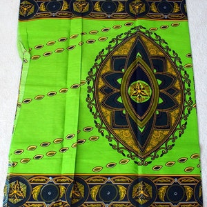 African Wax Print Fabric (Kitenge), sold by the yard