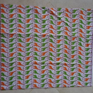 African Wax Print Fabric (Kitenge), sold by the yard