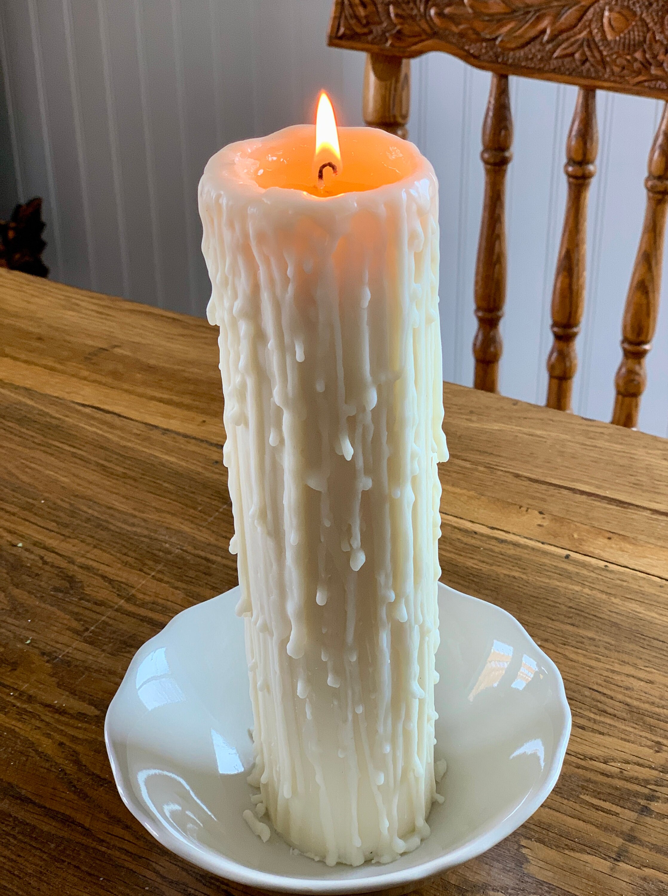 General Wax & Candle | 12" White & Ivory Taper Candles – General Wax Candles