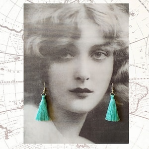 Jewelry Neon & Sun shape pompom colorful - One of a kind - Earrings Collection