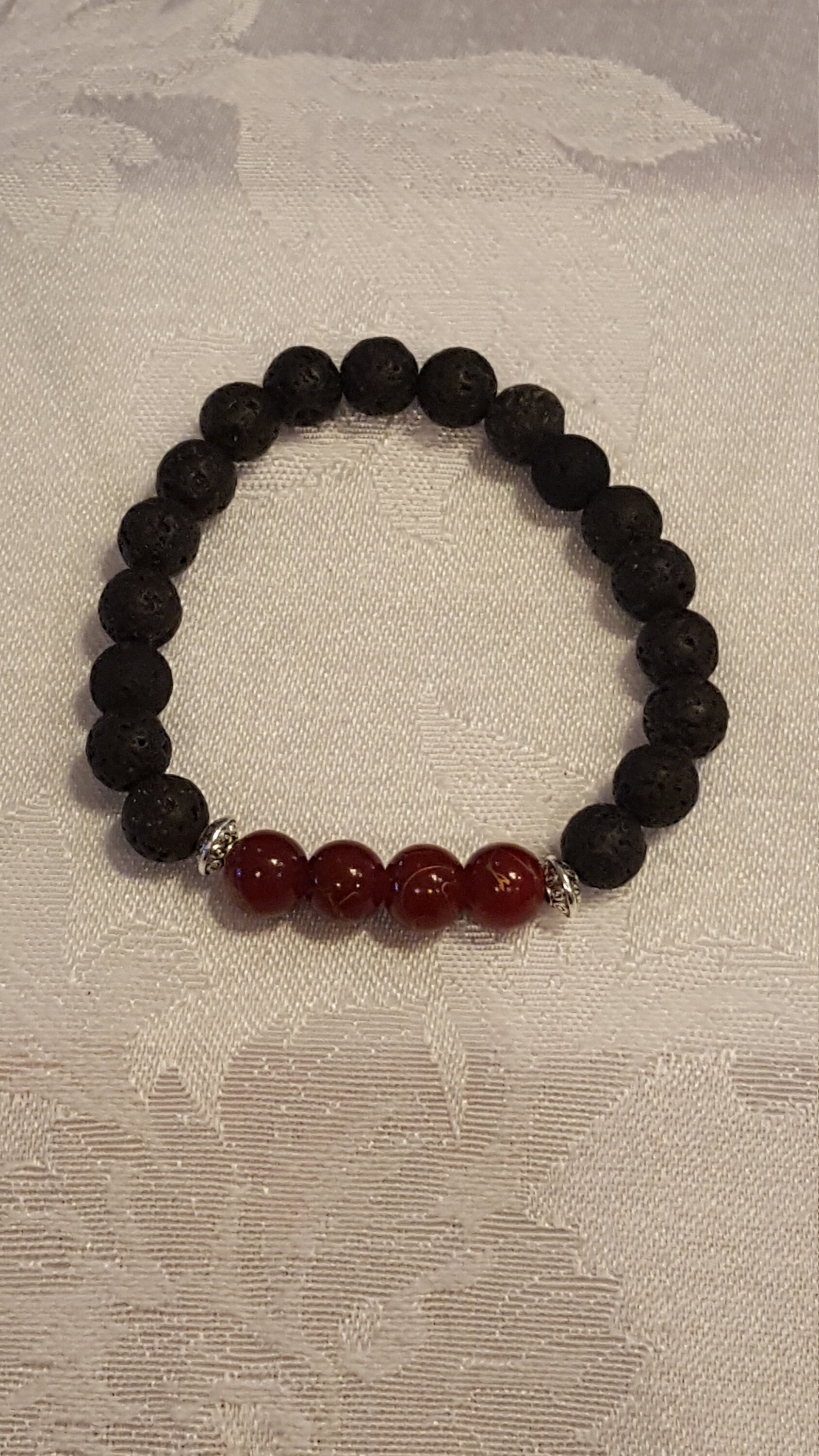 Lava Bead Bracelet for Your Choice of Scented Oils to Etsy