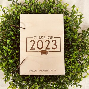 Portatarjetas de graduación personalizado 2025 / Almacenamiento y organización de tarjetas de graduación 2025 / Regalo de graduación / Regalo para estudiantes de último año 2025