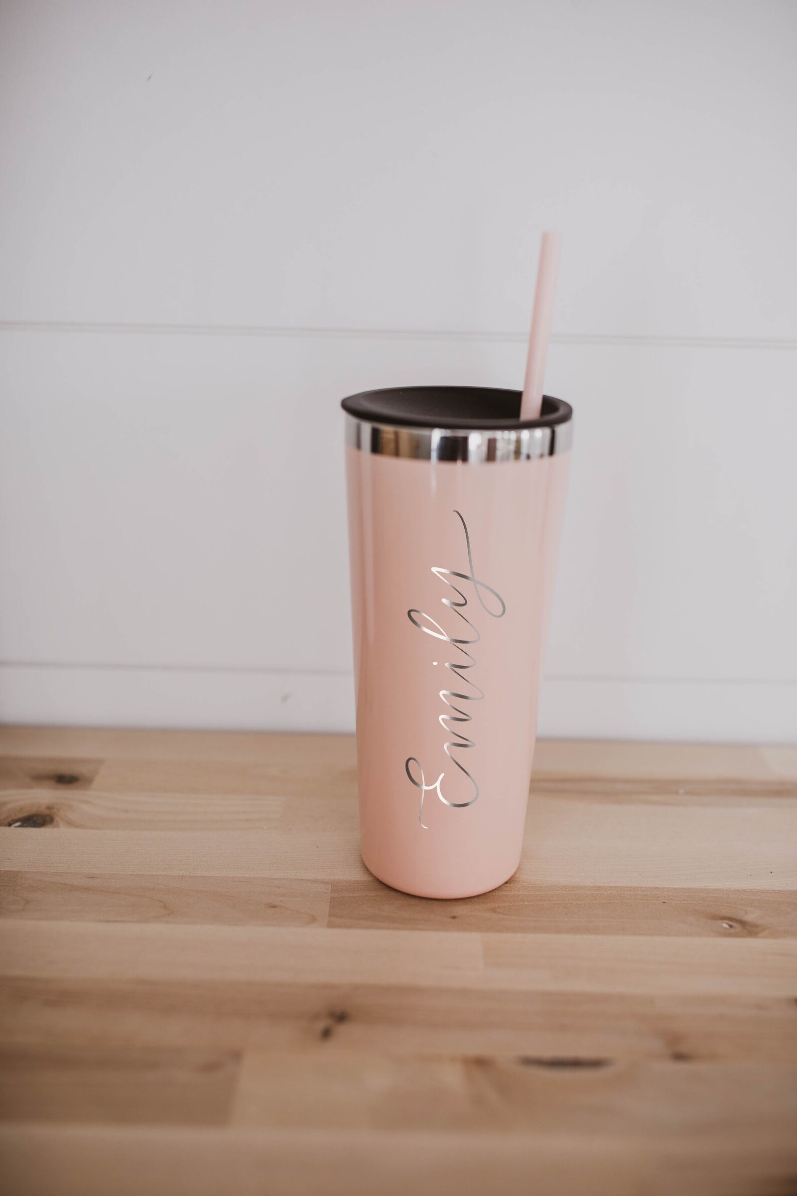 Personalized engraved tumbler // custom name metal travel mug Etsy