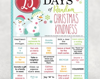 Random Acts Of Holiday Kindness Sign List On Whiteboard Dye Sublimation Plaque House Warming Gift Wall Decor Advent Spread Holiday Cheer Joy
