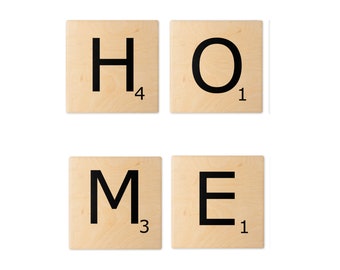 HOME Coasters Set Of 4 Sandstone Top Cork Bottom With Optional Holder Drink Mat Dye Sublimation Board Game Lover House Warming Realtor Gift