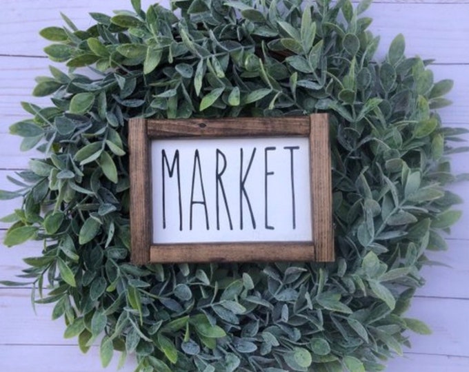 Market | signs | wood signs | farmhouse signs | kitchen | home decor | farmhouse decor | farmhouse | signs with quotes