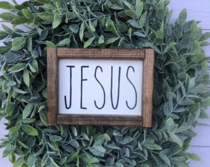 Jesus | signs | wood signs | farmhouse signs | kitchen | home decor | farmhouse decor | farmhouse | signs with quotes