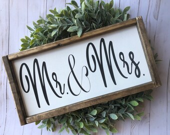 Signs With Quotes | Farmhouse Decor | Signs For Home | Framed Wood Signs | Farmhouse Sign | Marriage | Wedding Sign | Wedding Decor