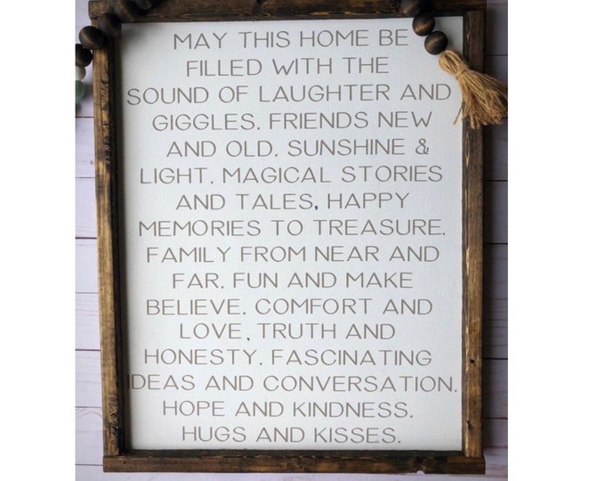 Signs With Quotes | Farmhouse Decor | Farmhouse Signs | Living Room Decor | Home Decor | Signs For Home | Framed Wood Signs