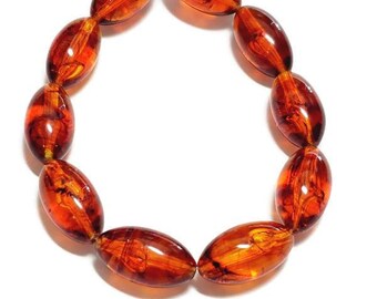 Lucite Beads Bead Vintage Unique Beads Vintage NOS Vintage Plastics Vintage Lucite Beads Vintage Bead Strand 8 Strand New Old Stock