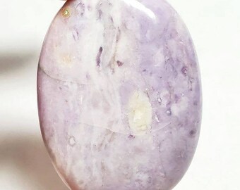 Loose Purple Stone Cabochon Mexican Purple Opal Rare Gemstone Cabochon Morado Opal Cabochon Opal Royale Opal Jewelry Stone Fluorite