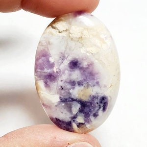 Cabujón de piedra preciosa de ópalo morado Morado, 1 pieza