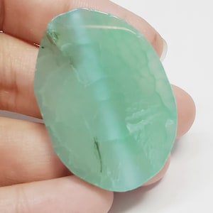 Green Dragon&#39;s Vein Agate Gemstone Pendant