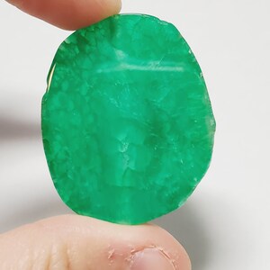 Green Dragons Vein Agate Gemstone Pendant