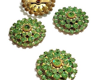 Multi Tier Swarovski Rhinestone Crystal Component, 1pc
