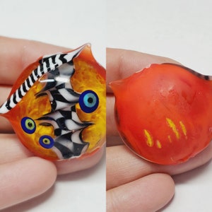 Matte Artisan Handmade Lampwork Glass Bead Set