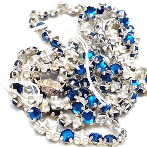 6mm Vintage Austrian Crystal Faceted Rose Montees, 12pcs