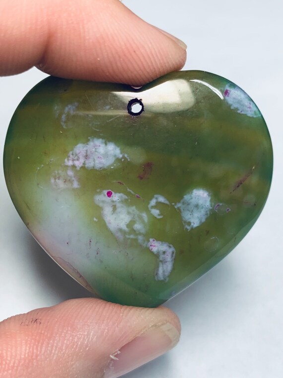 Green fire agate sale
