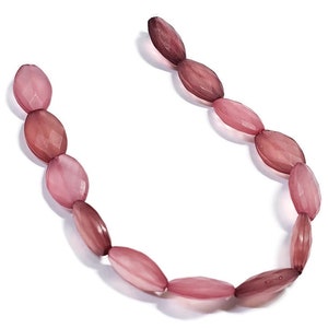 18mm Vintage Transparent Lucite Beads, 1 Strand