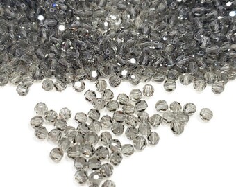 2mm Swarovski 5000 Round Beads, Black Diamond - 100 Pcs - Etsy