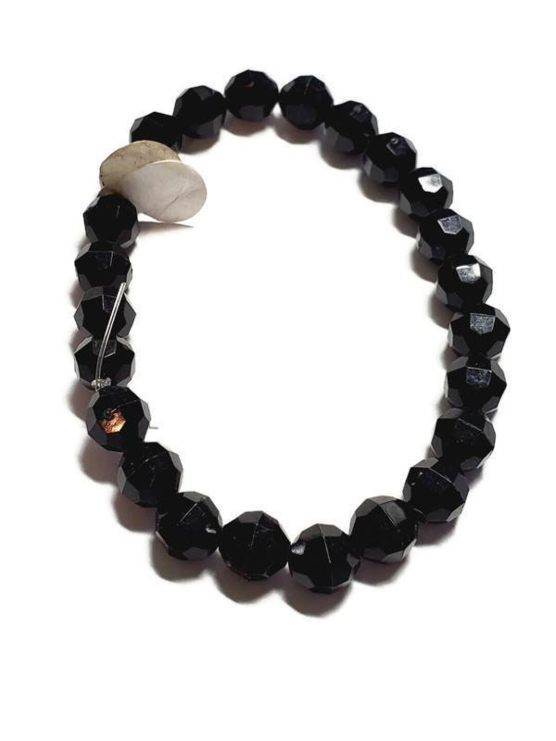 Vintage Lucite Beads, Vintage Bead Strand, Vintage Plastics, 8 Strand