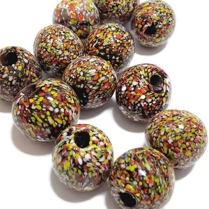 Rare Venetian African Trade Glass Crumb Beads, African Trade Beads, Vintage Venetian Beads, Vintage Glass Beads, Rare Glass Beads, Vintage