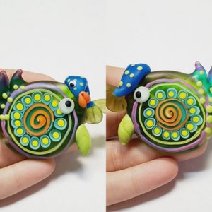 Artisan Bea Stoertz Handmade Lampwork Glass Bead, 1pc