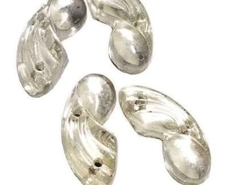 1440年製 ヴィンテージ チェコスロバキアガラス アクア SS6 (1.9 mm