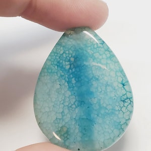 Green Dragon&#39;s Vein Agate Gemstone Pendant