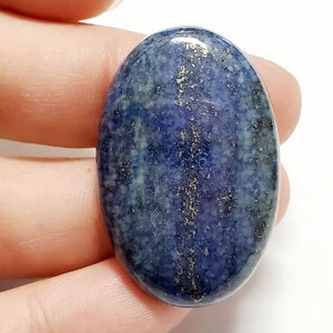 Natural Lapis Lazuli Gemstone Cabochon, All Natural, Non-Dyed, Lapis Cab, Lapis Lazuli Stone Cabochon, Natural Lapis Stone, Blue Stone