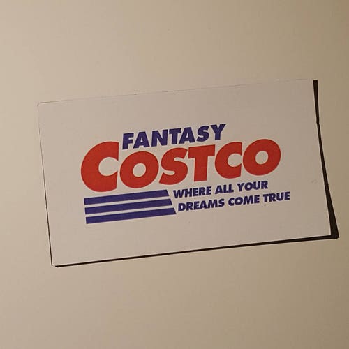 Fantasy Costco Etsy