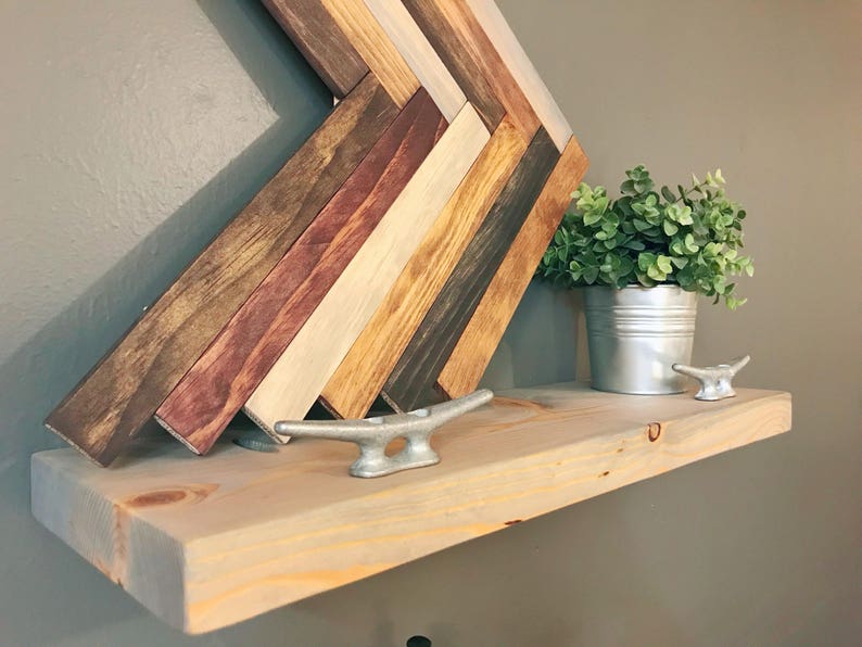Nautical Floating Shelf Coastal Farmhouse Decor Shelves Etsy