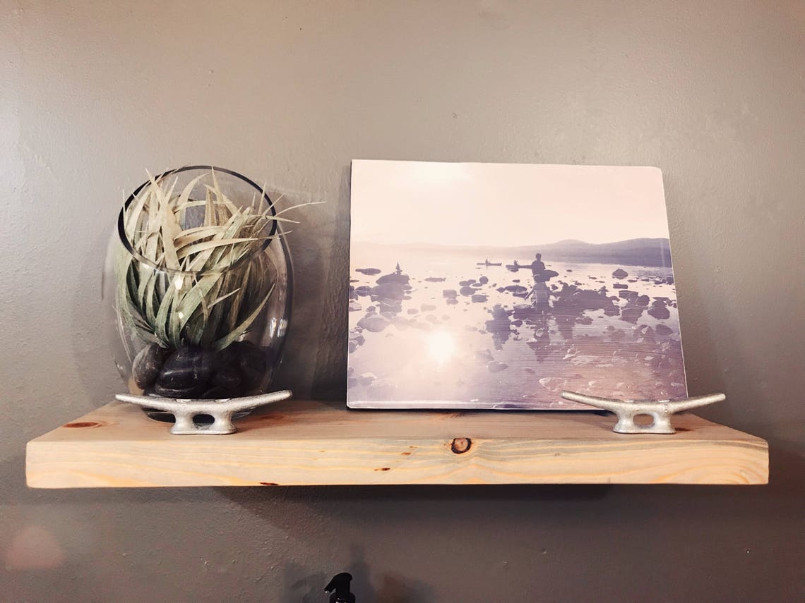 Nautical Floating Shelf Coastal Farmhouse Decor Shelves Etsy