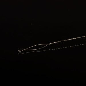 Fine Big Eye Collapsible Beading Needles  - Pack of Six