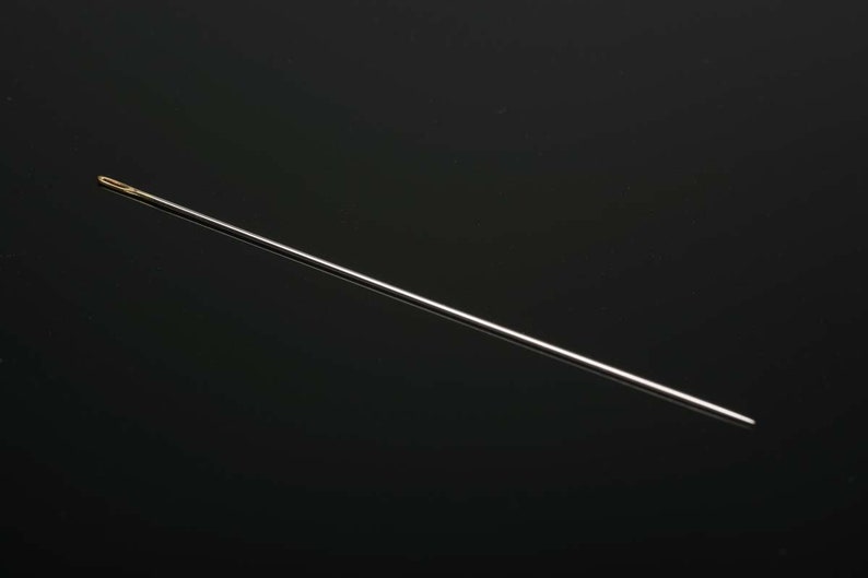 Gold Eye Beading Needles Set of 6 Premium Bead Hand Needles by Beaders Secret bild 3