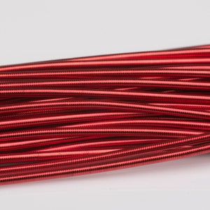 Carmine French Wire Gimp Bullion Purl Wire 1mm for Goldwork Beadwork and Embroidery - 1 Metre (39 Inches)