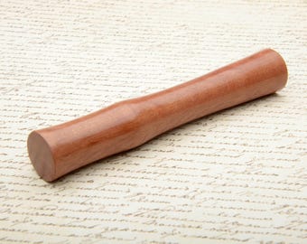 Tasmanian Myrtle hand turned wood needle case
