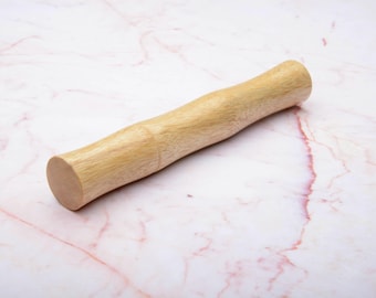 Australian Quandong hand turned wood needle case