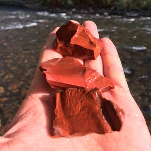 Red Jasper Rough/Natural Stones/ Raw Red Jasper