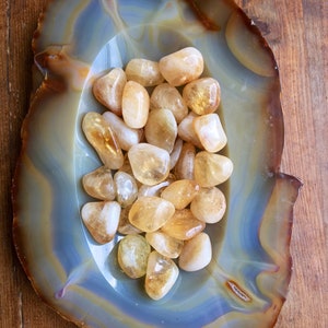 Citrine Tumbled Stone/Tumbled Citrine/Polished Citrine Stones