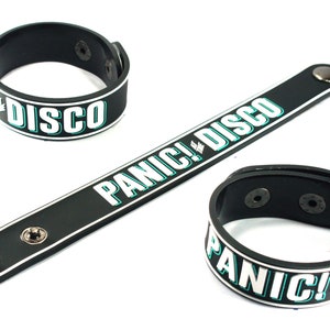 Panic At The Disco Wristband Premium Quality Sale On Usa Uk And Eu Bracelet Embossed Premium Grade Beautiful Fob353N