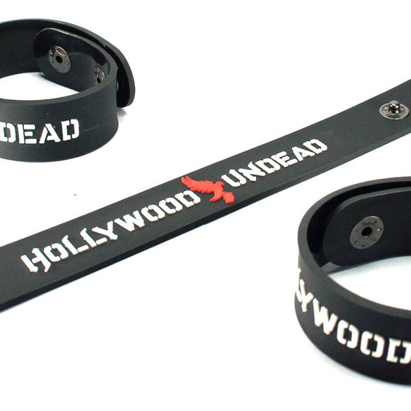 Hollywood Undead New! Rubber Bracelet Wristband American Tragedy Hud125Na