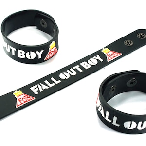 Fall Out Boy-polsband gemaakt en ontworpen in Thai Sale op wereldwijde armband hot item Fby352N