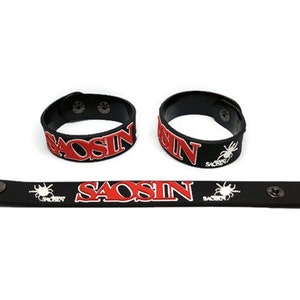 Saosin Wristband Music Rock Emo Death Trash Metal Pop Korea Bracelet Street Fashion Hot Ssn396N