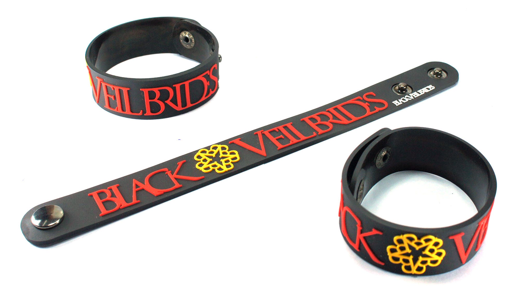 Black Veil Brides New Rubber Bracelet Wristband Knives and Pens Bvb114nb Etsy Canada