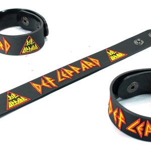 Def Leppard New! Rubber Bracelet Wristband Hysteria Dlp188Na