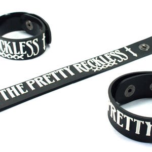 The Pretty Reckless New! Rubber Bracelet Wristband Going To Hell Prs118Na