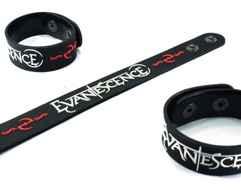 Evanescence Rubber Wristband, Adjustable Bracelet