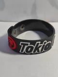 Tokio Hotel Rubber Wristband - Embossed Music Fan Bracelet product logo
